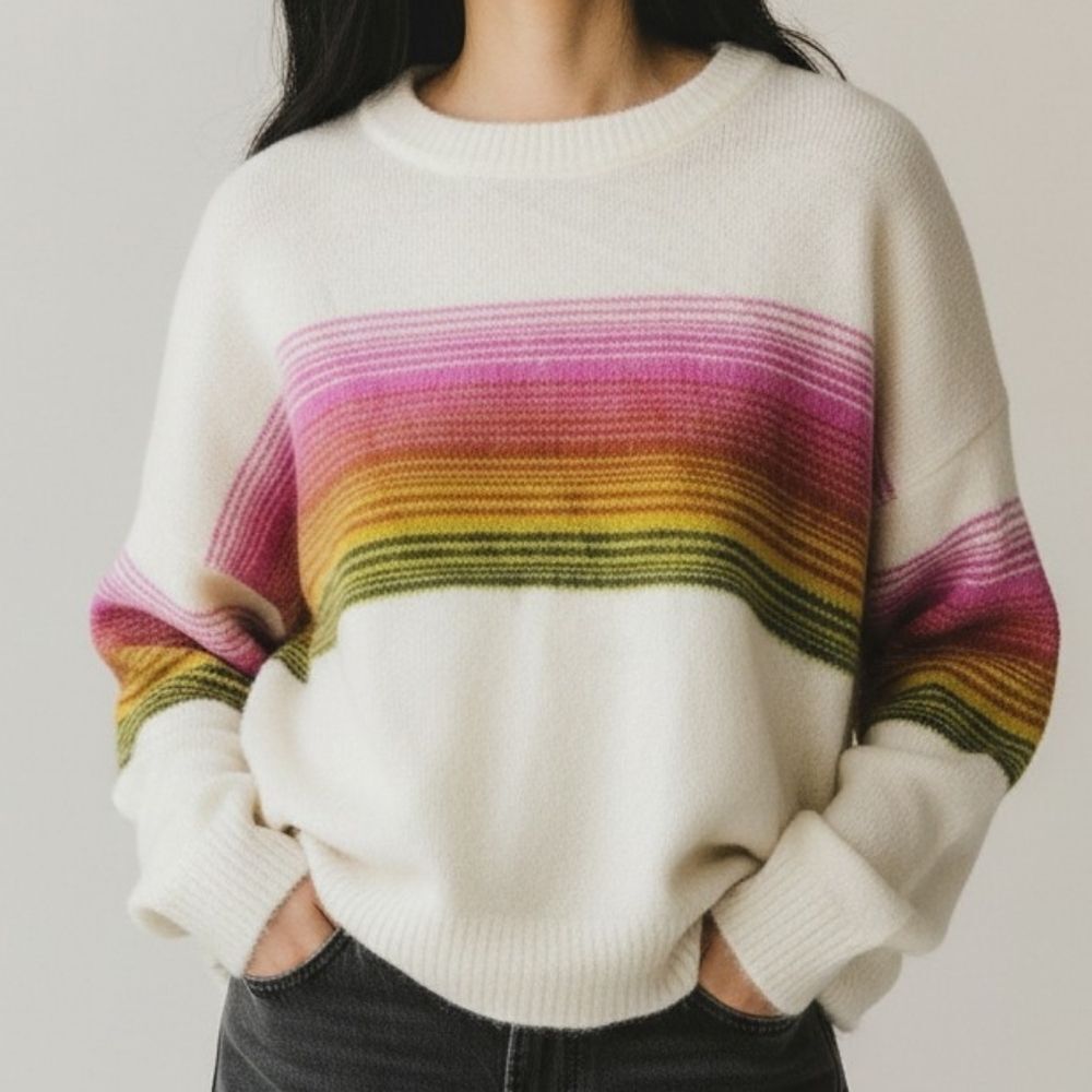 Urban Outfitters Colorful Striped Sweater